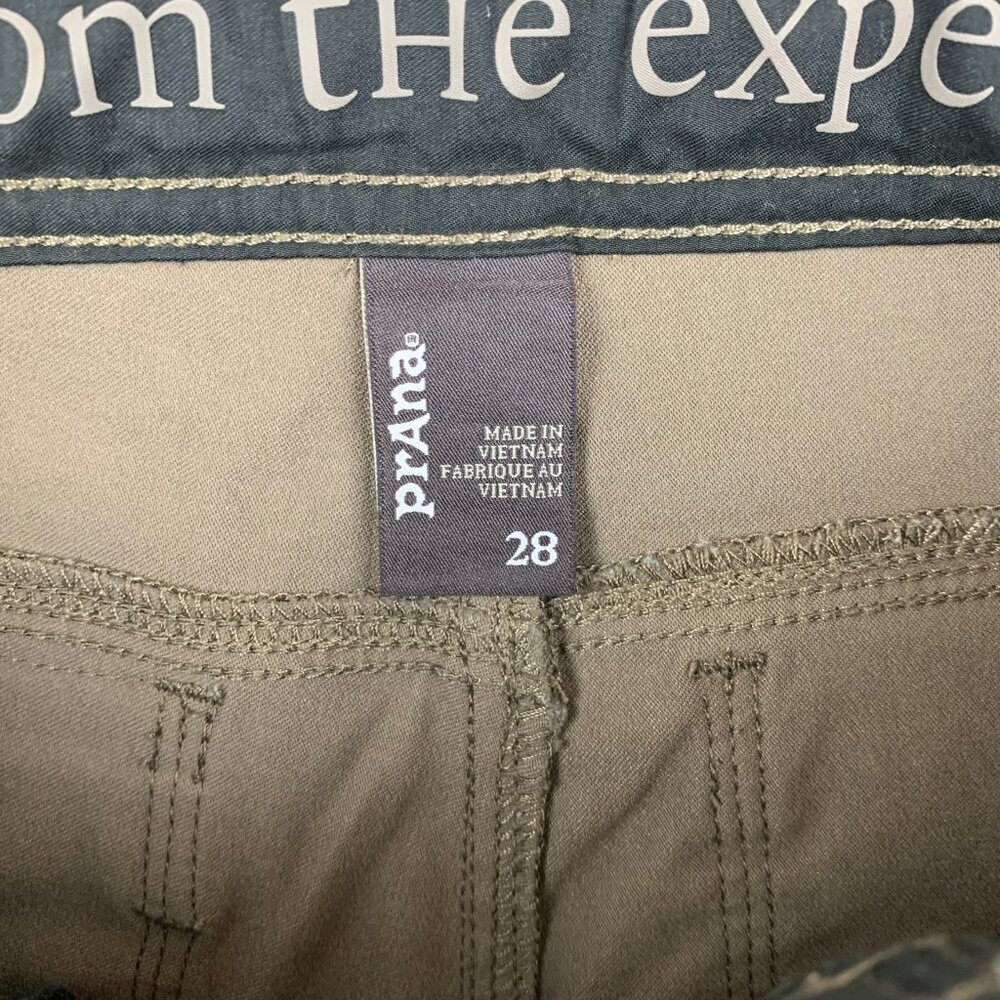 Prana Mens Pants 28 Brown Taupe Cargo Stretch Zion Straight Belted Outdoor 28x30 - Picture 5 of 13
